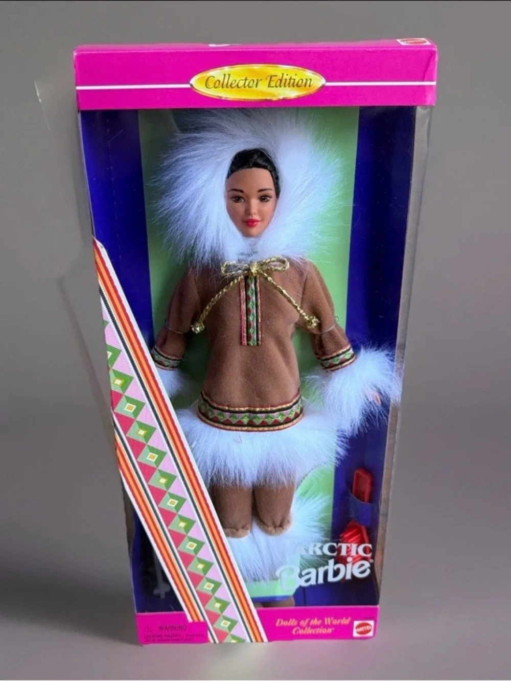 Vintage Arctic Barbie Dolls of the World Collector Edition 1996 Mattel 16495 New - Picture 1 of 8